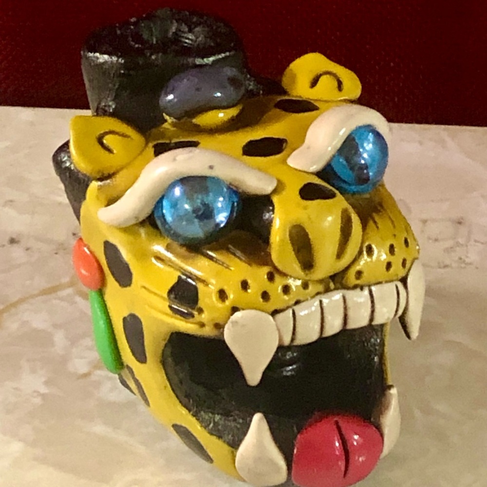 Aztec Jaguar Whistle Large